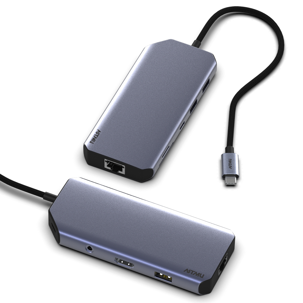 USB C타입 10in1 4K 60hz Gen2 10Gbps 멀티 허브 MH410 이미지 3