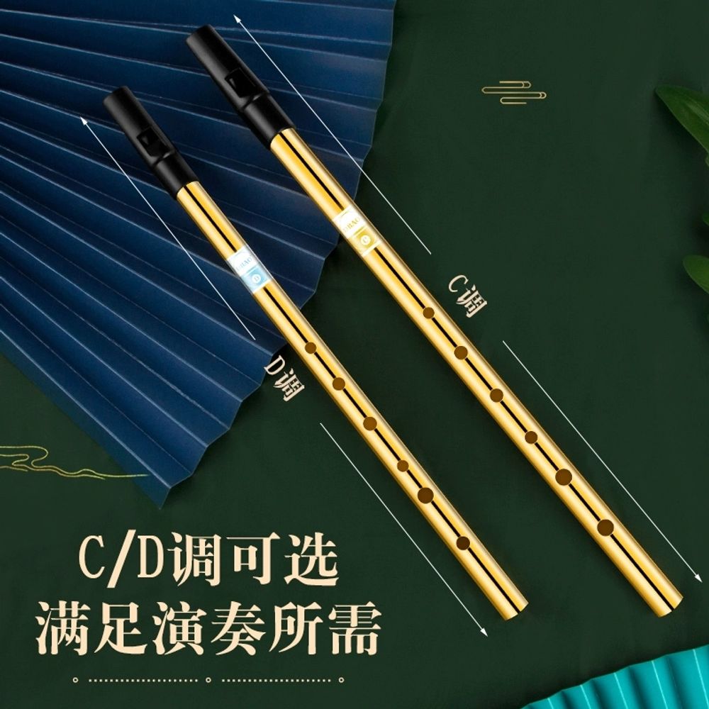 아이리시 휘슬 아이리쉬 고음 입문 풀루트 플 A. DBAO 합금 모델 블랙 C 튜닝  공짜 이미지 6