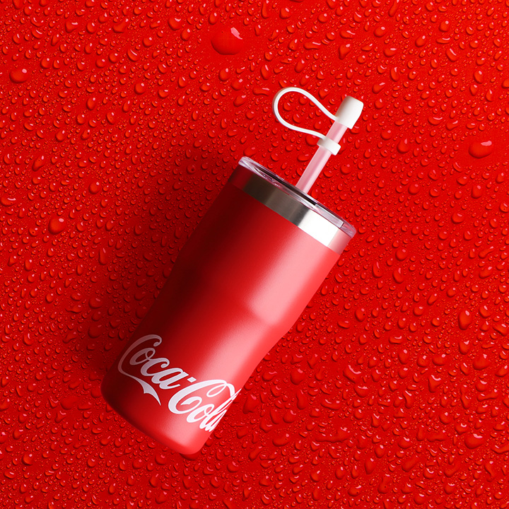 [p][산테코] 트로사S 스트로우 텀블러 코카콜라 500