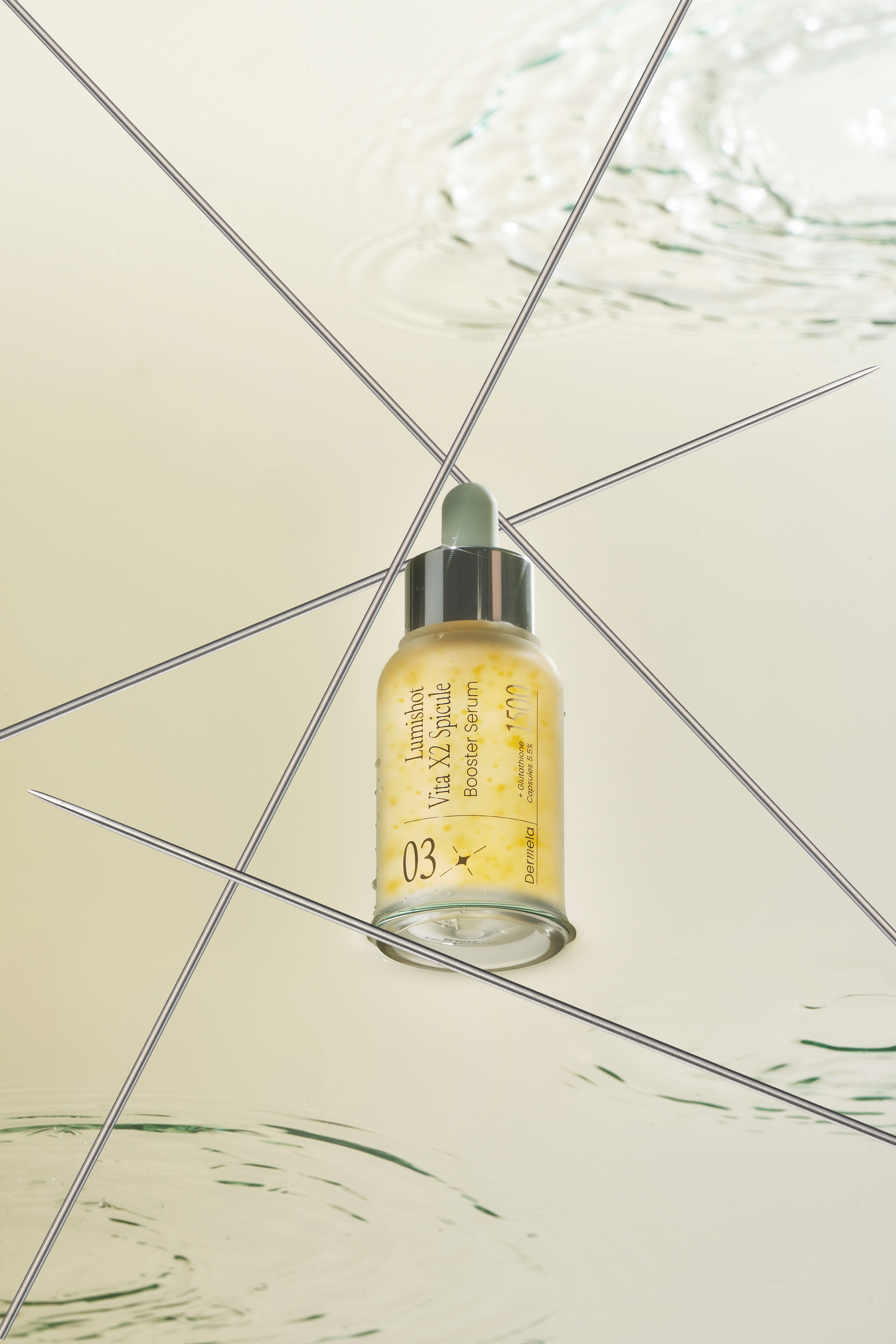 [2+2] 더멜라 루미샷 더블 비타 스피큘 부스터 세럼 30ml - 상세 이미지 2