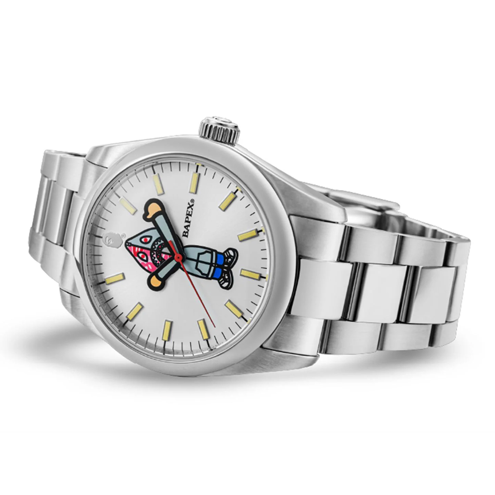 베이프 시계 TYPE 7 BAPEX SHARK SEIJIN 1L80-187-301 - 상세 이미지 4