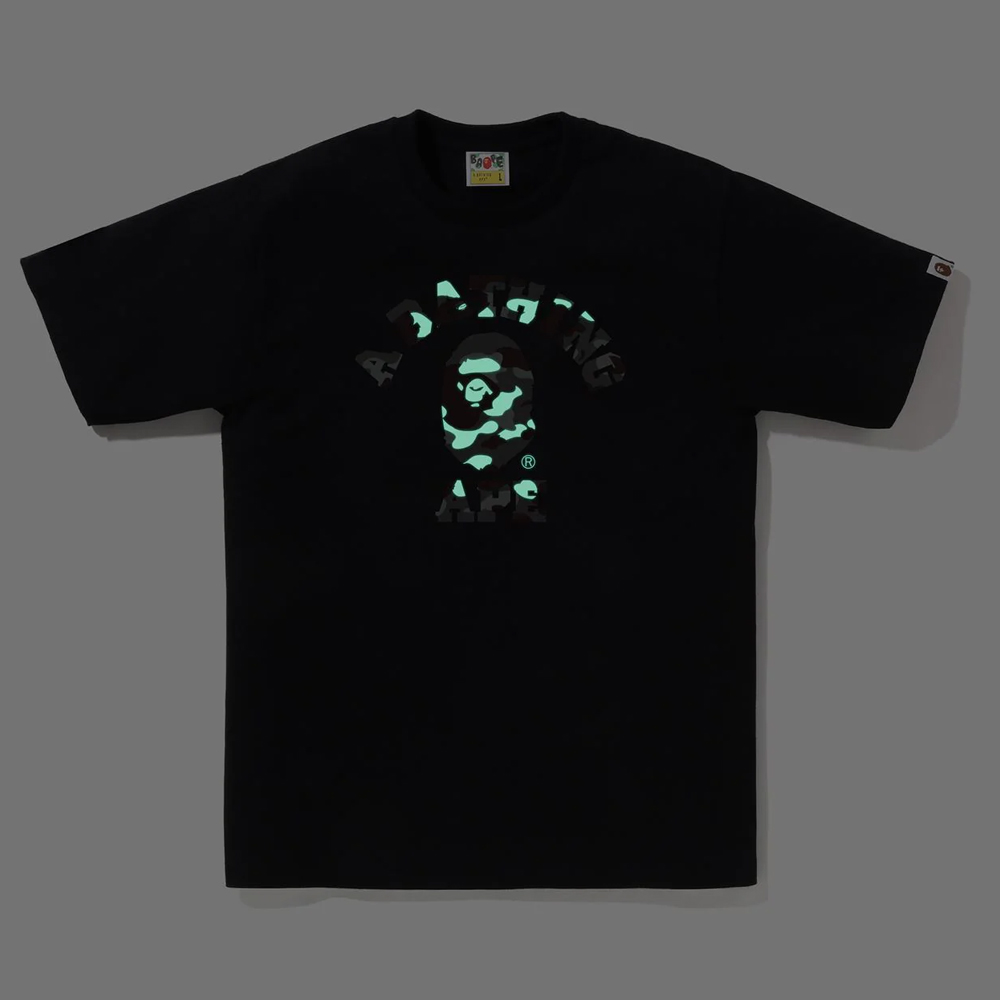베이프 반팔티 CITY CAMO COLLEGE TEE 1L80-110-026 - 상세 이미지 4