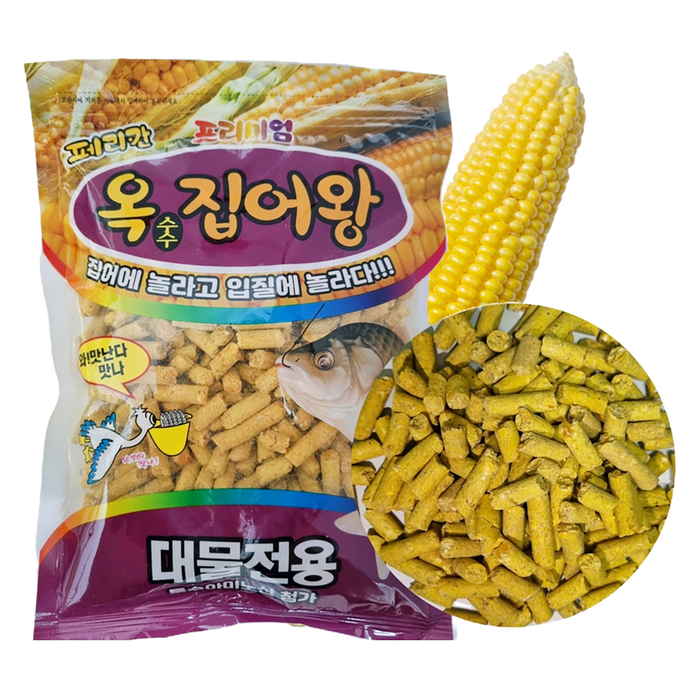 민물 떡밥 붕어 잉어 낚시 집어 유인제 옥수수 집어왕 페리칸 - 메인 이미지