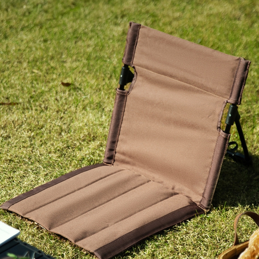 야외 좌식 등받이의자 휴대용 간이 보조의자 경량 체어