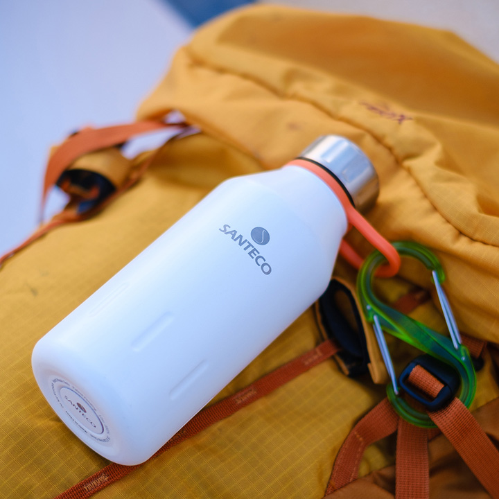 [산테코] 콜라 보온보냉병 350ml (밀크화이트) - 상세 이미지 4