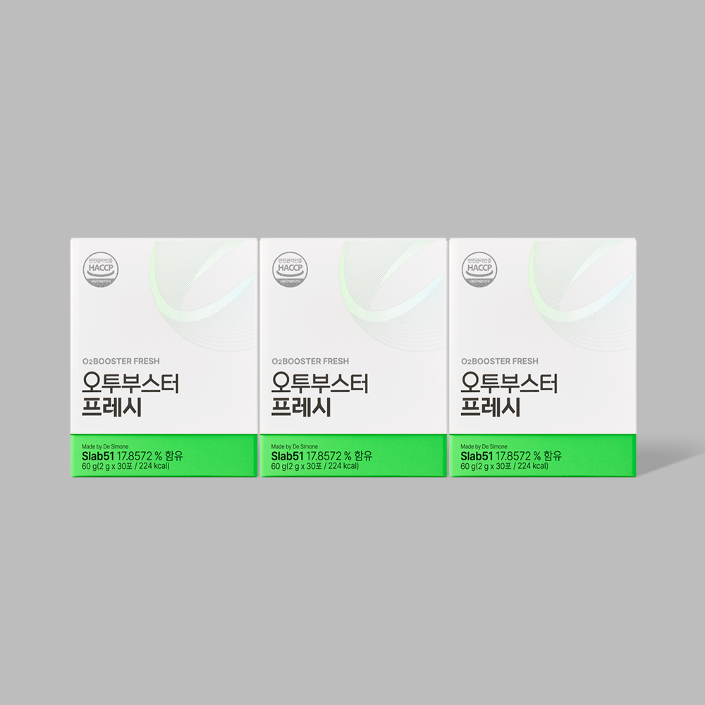 [신제품] 오투부스터 프레시 Slab51(슬랩51) 프로바이오틱스 30포 x 3박스 - 상품 이미지