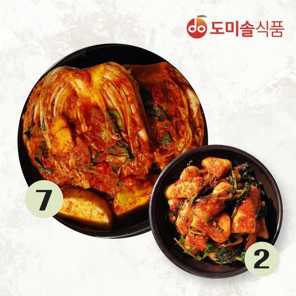 도미솔 박미희 사랑채 7kg + 총각김치 2kg - 메인 이미지