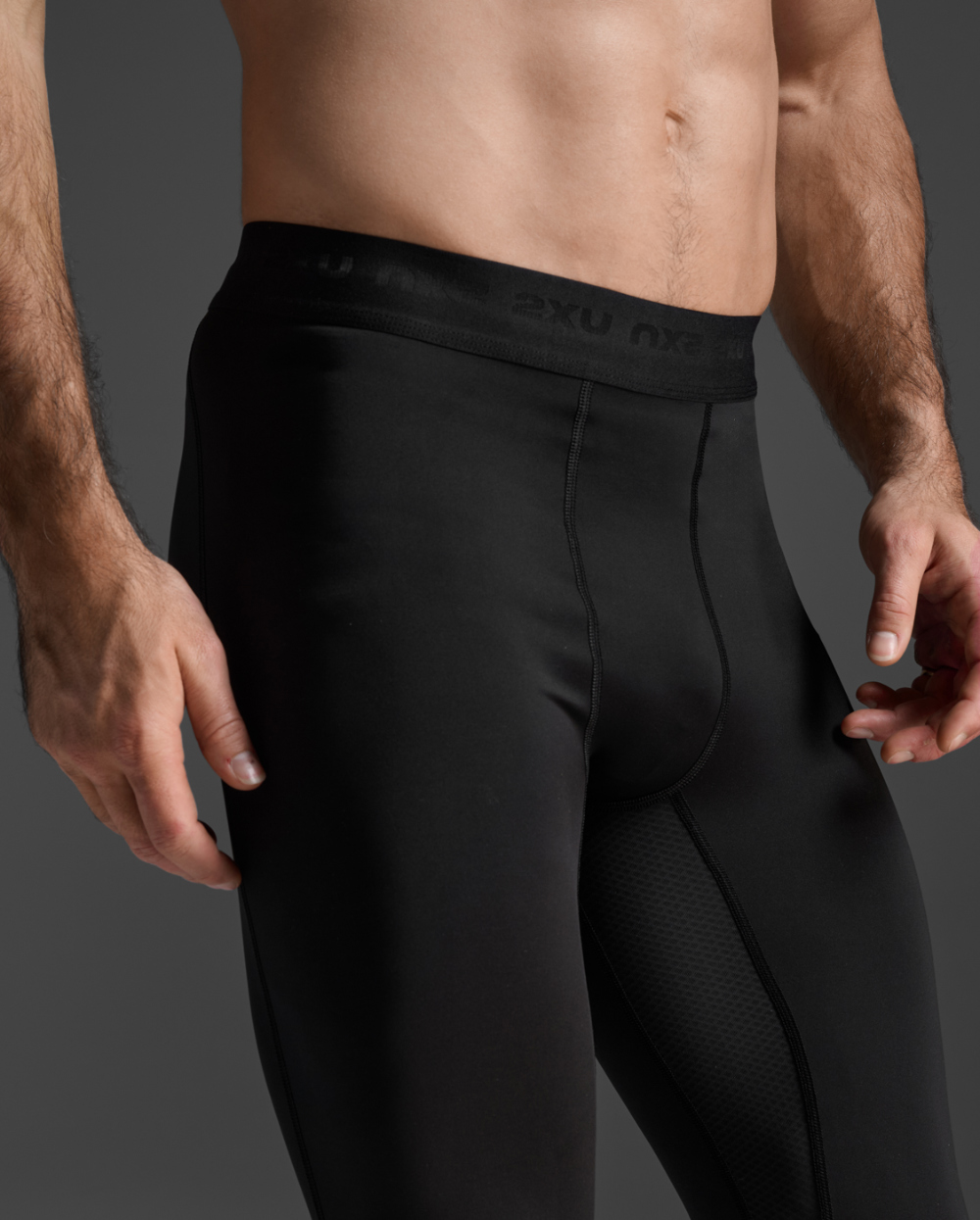 2XU 베이스 레이어 컴프레션 타이즈 운동 바지 MA7199BBLK-NRO - 상세 이미지 4