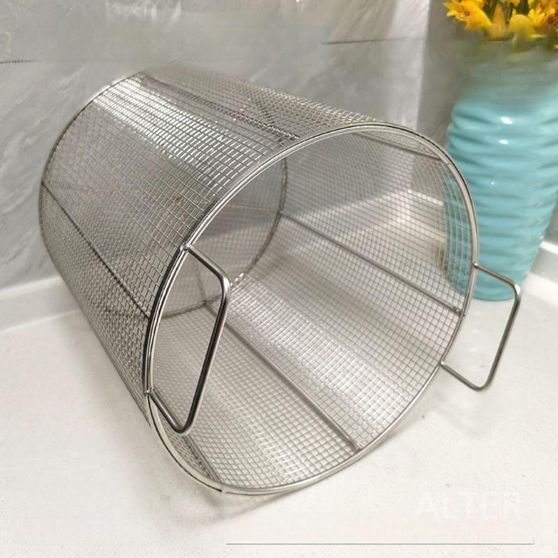 대형 스텐 거름 채망 바케스 스테인레스 망 매쉬 30x20cm 대형 구멍 12mm - 상세 이미지 3