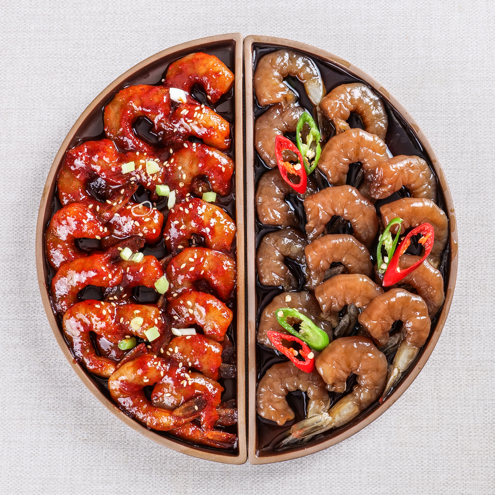 선김치 깐 간장 새우장 350g 양념새우장