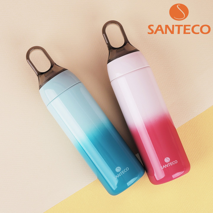 [산테코] 요가슬림 스텐 보온보냉 텀블러 380ml (바운드리스블루) - 상세 이미지 3