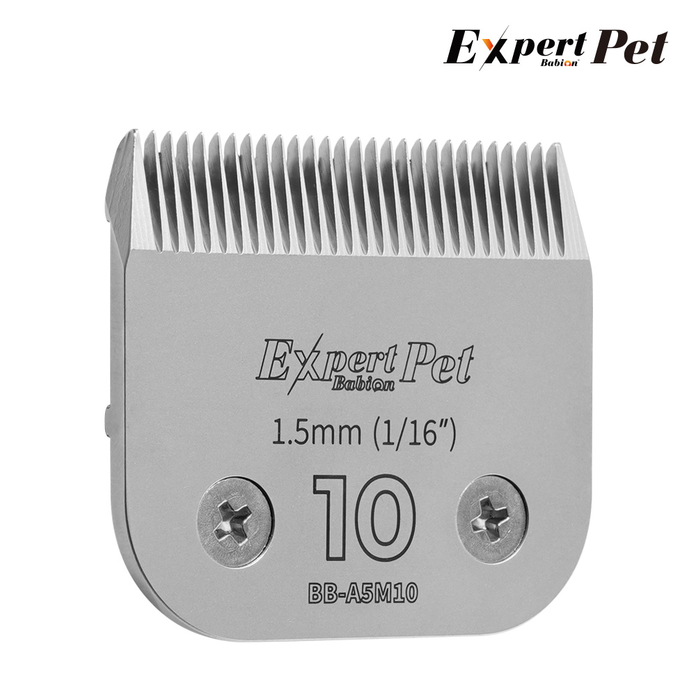 [고양이의 날] 바비온 엑스퍼트펫  BB-A5M10 1.5mm(#10F) 이발기날 A5 호환날 10번날 - 상품 이미지