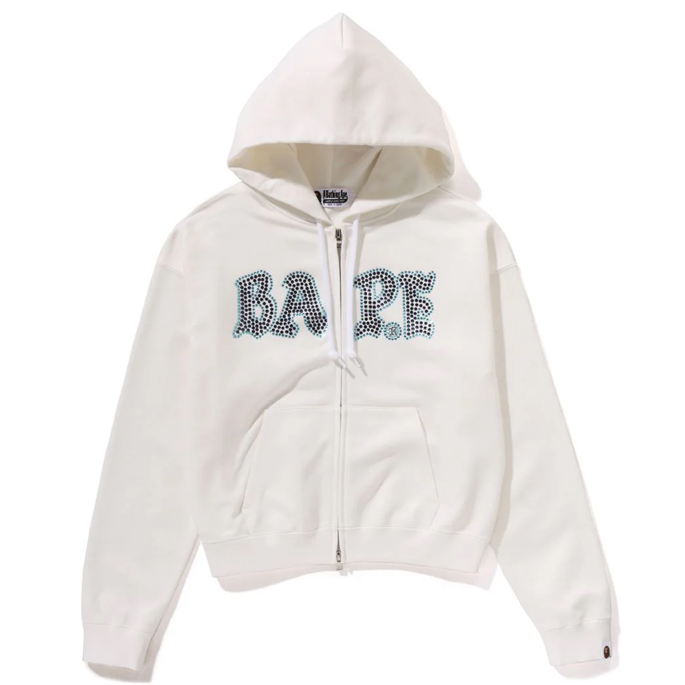 베이프 우먼즈 후드집업 CRYSTAL STONE BAPE ZIP HOODIE 1L20-215-003 - 상세 이미지 2