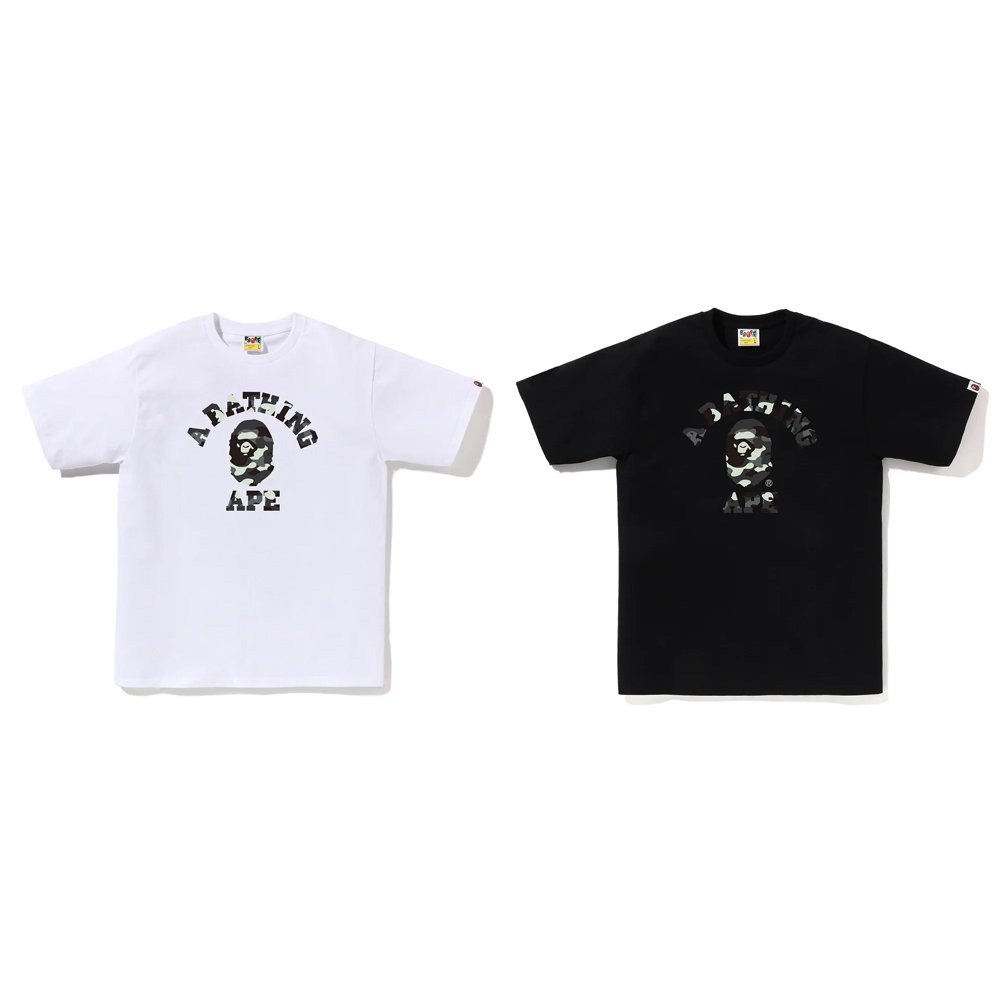 베이프 반팔티 CITY CAMO COLLEGE TEE 1L80-110-026 - 상세 이미지 5