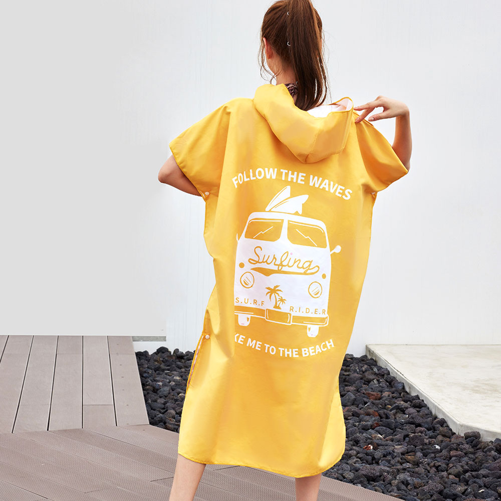 판초타월 비치가운 다이빙 서핑판초 수영복 민트