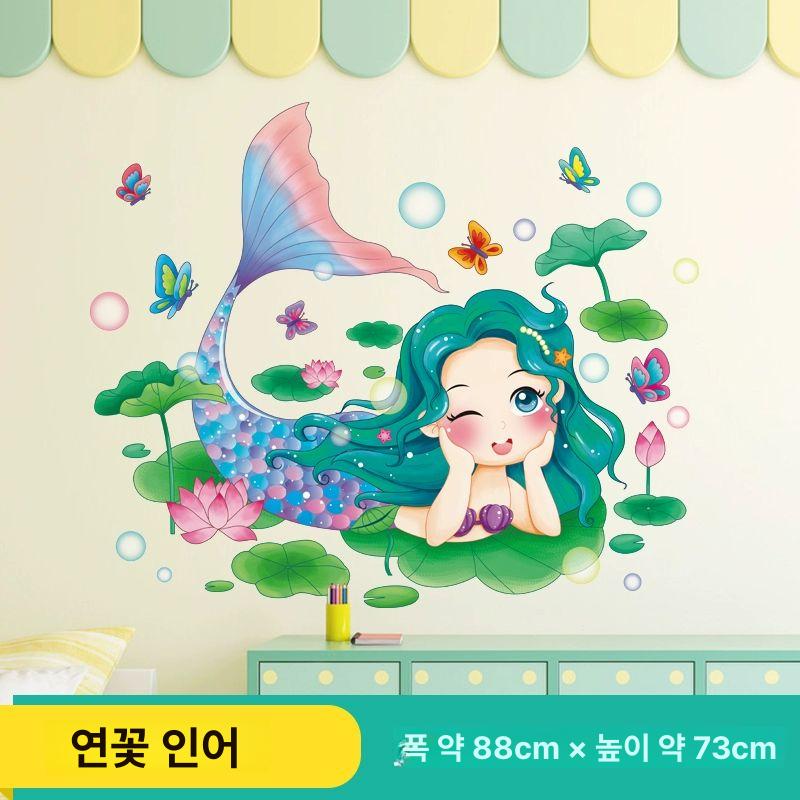 물고기 창문스티커 시트지 정전기 포토존 투명 스티커 거품물고기 해양세계+고래 해양동물 대 - 상세 이미지 5