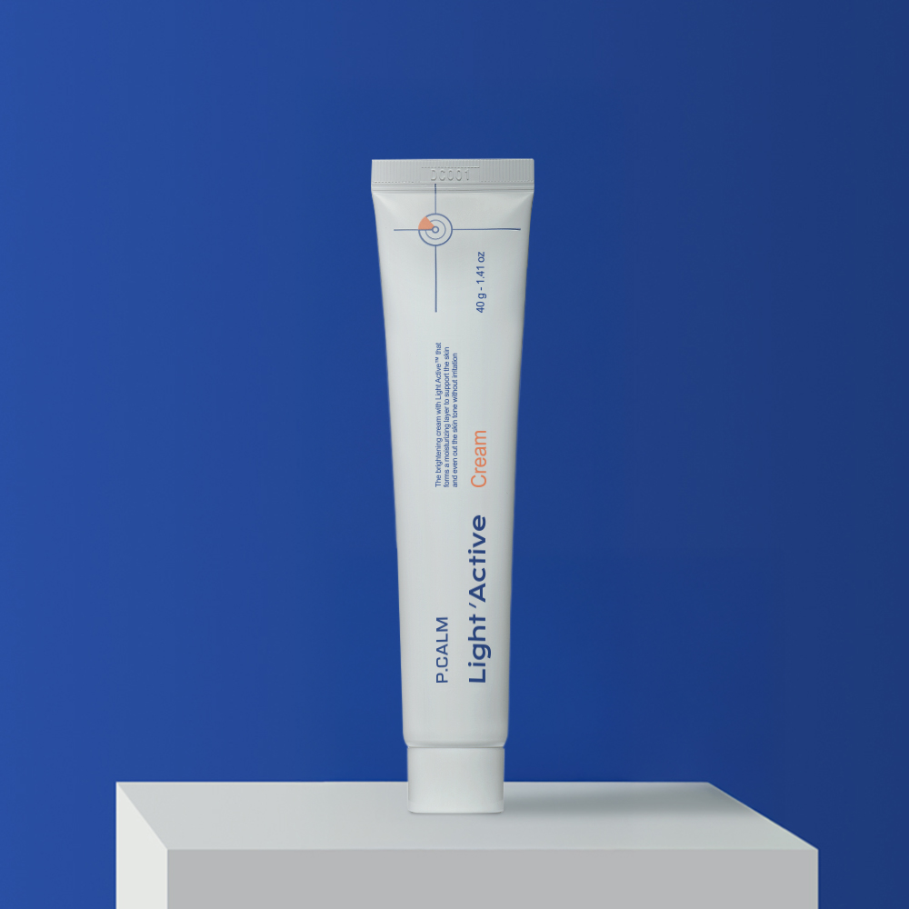 [최단기간 완판템] 피캄 라이트액티브 크림 40g / 미백 색소침착 피부톤개선 잡티 흔적 기미 48시간지속 저자극 순한크림 수분 진정 건성 지성 복합성 민감성