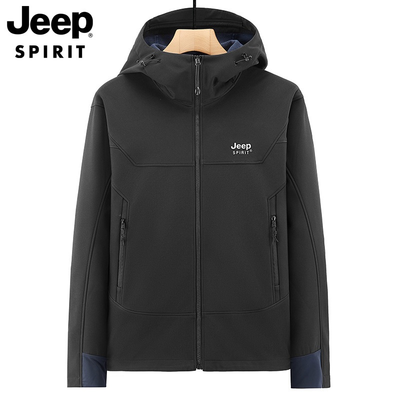 JEEP SPIRIT 남성 재킷 가을 겨울 아웃도어 등산 바람막이점퍼 - 상세 이미지 3