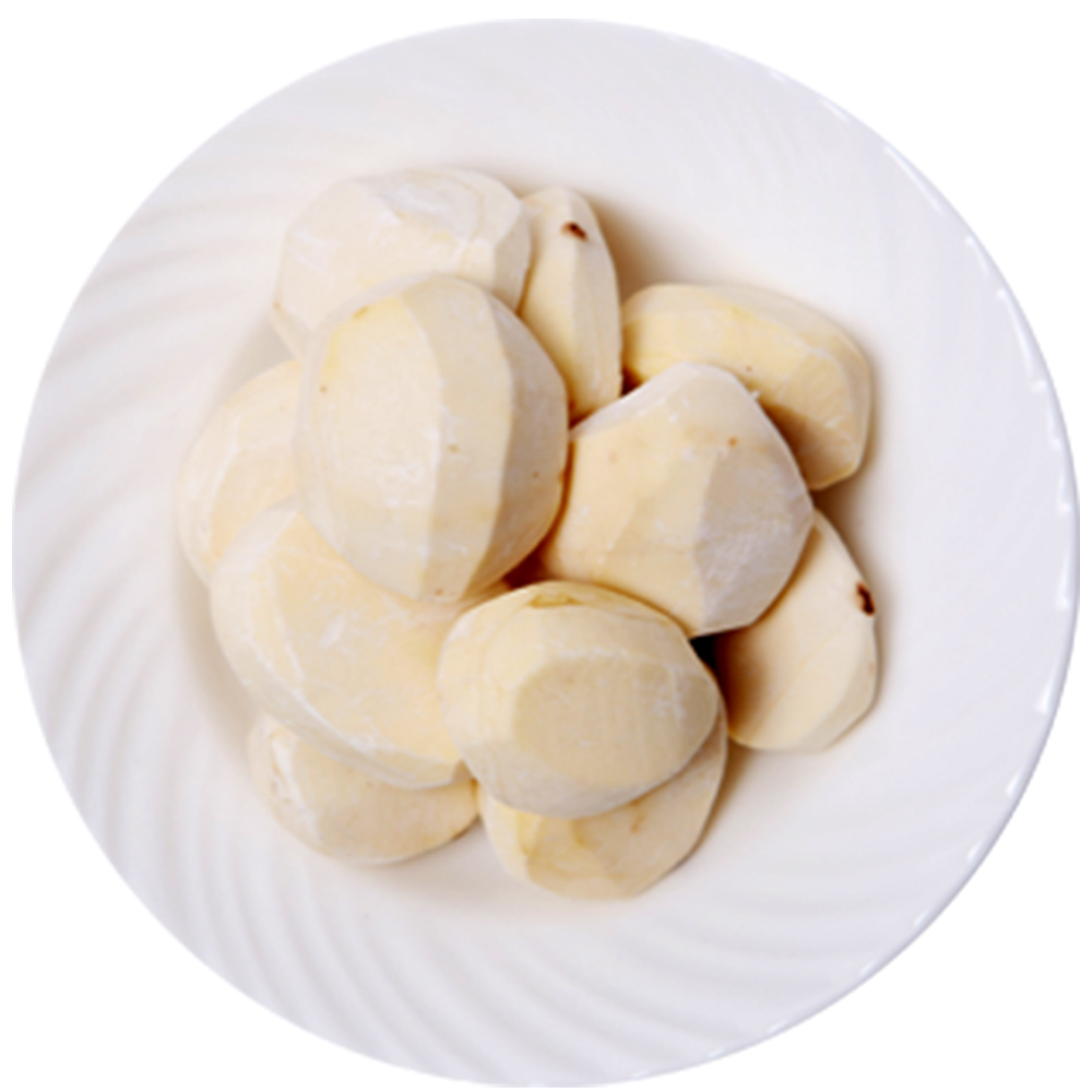 [팔톤상회] 껍질제거한 공주밤 깐밤(大) 500g, 1개 - 상품 이미지