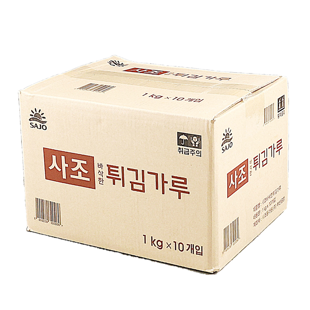 사조 바삭한 튀김가루 업소용 1kg, 10개 - 상세 이미지 4