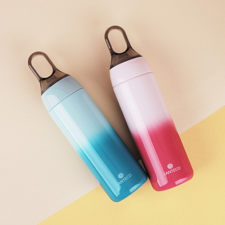 [산테코] 요가슬림 스텐 보온보냉 텀블러 280ml (퍼스트키스핑크) - 상세 이미지 4