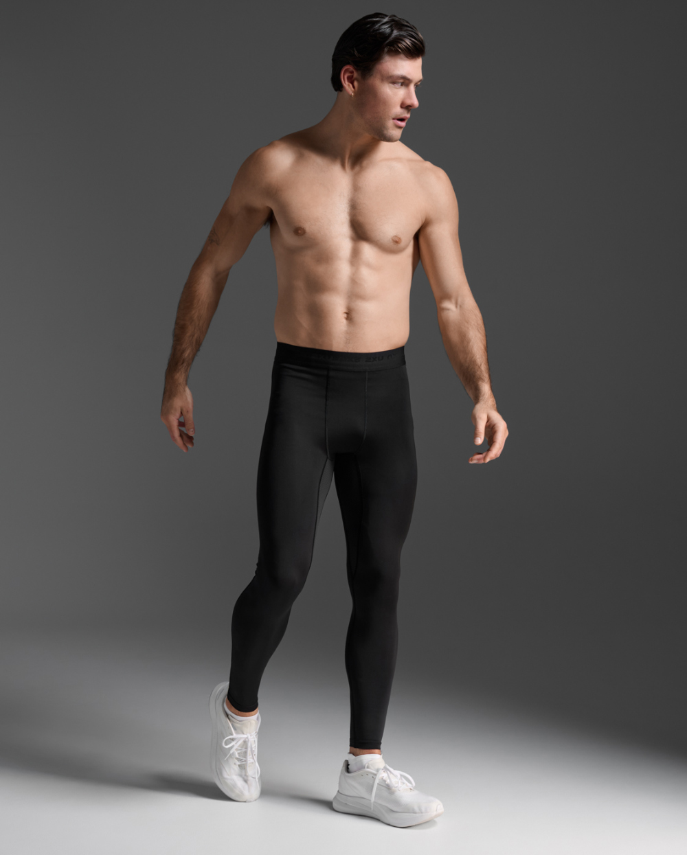 2XU 베이스 레이어 컴프레션 타이즈 운동 바지 MA7199BBLK-NRO - 상세 이미지 2