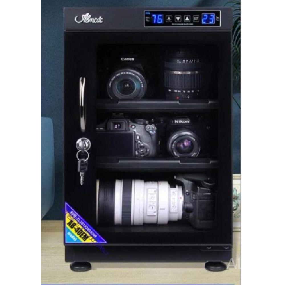 카메라 제습함 렌즈 보관함 전자 습도조절 50L 수치 제어 3단 LED 조명 - 상세 이미지 3