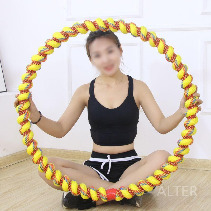 고중량 지압 훌라후프 뱃살빼기 무거운 2-2kg 면 제품 - 상세 이미지 5