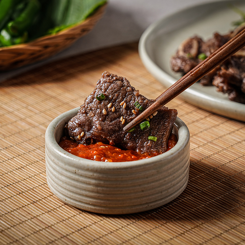 [타임쿡] 한입 양념LA갈비 500g X 2팩 이미지 8