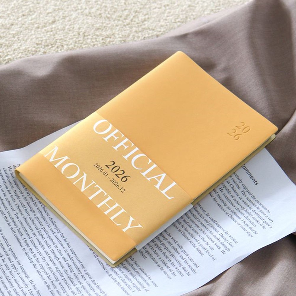 26년 다이어리 먼슬리 B6 직장인 업무노트 업무용 수첩 2026년 월간 교무수첩 상세 이미지 5