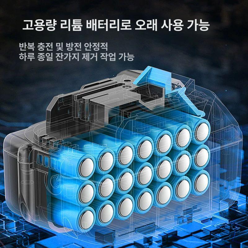 잔디깎기 풀 벌초 잔디깎이 예초기 깎는 무선 제초기 잡초 깍기 전기 모터와 합금 블레이드가 12V - 상세 이미지 3