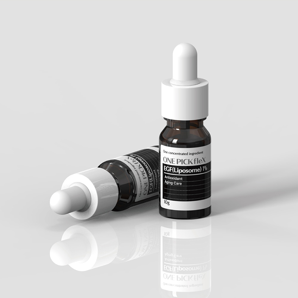 EGF원액 1% 10ml 원픽플렉스 리포좀 재생 진정 항산화 피부장벽 - 상세 이미지 3