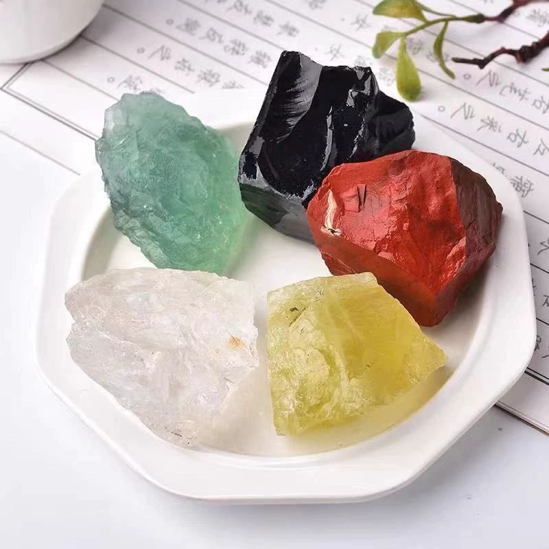 오방색 원석 천연 염주 아이템 푸른뱀 불교 을사년 천연 오색 크리스탈 2-3cm 20개 - 상세 이미지 4