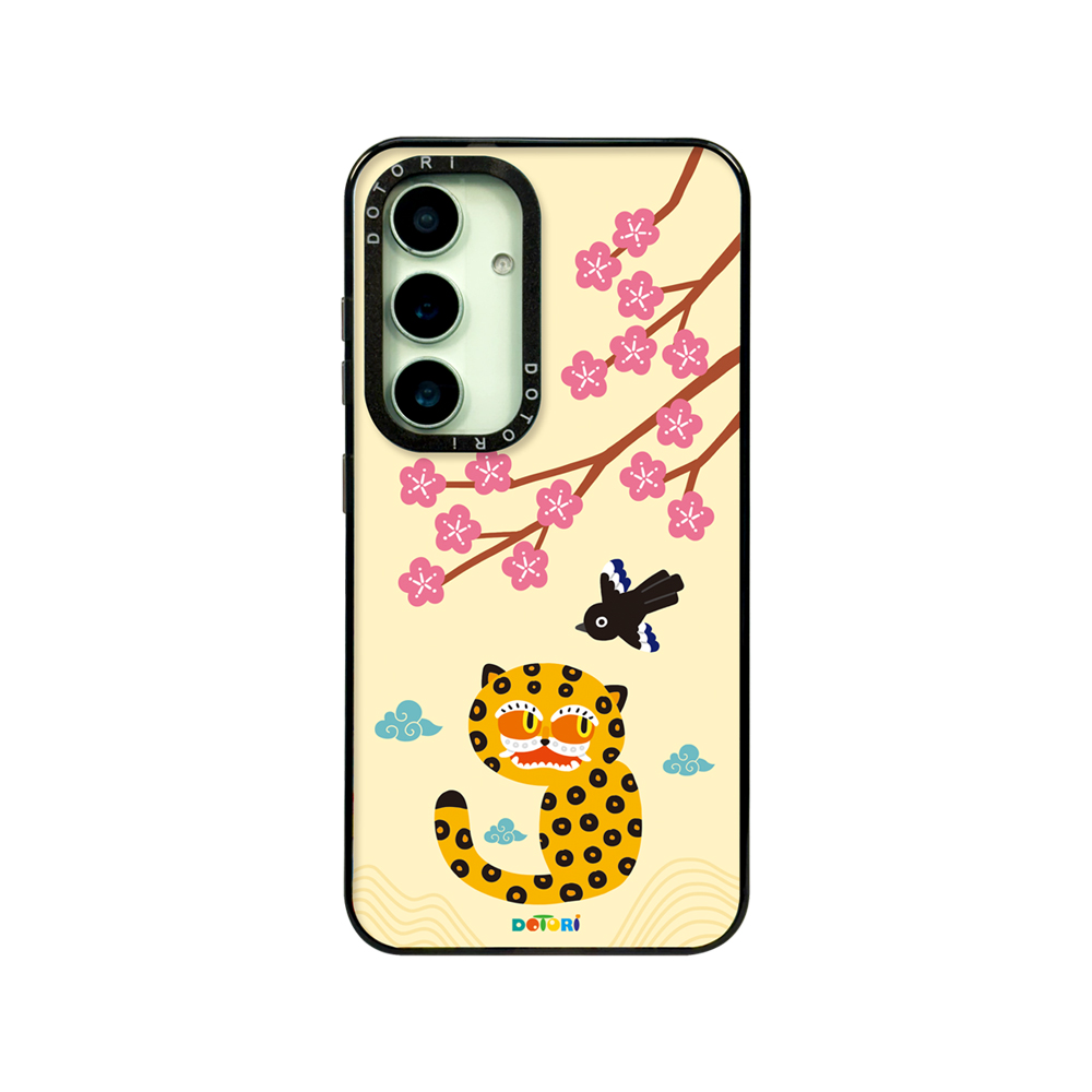 도토리 까치와 호랑이_호철이에게로 갤럭시 아이폰 플롯 핸드폰 케이스