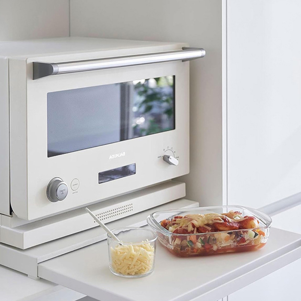 밥통거치대선반 밥솥레일 슬라이딩선반 확장 렌지대