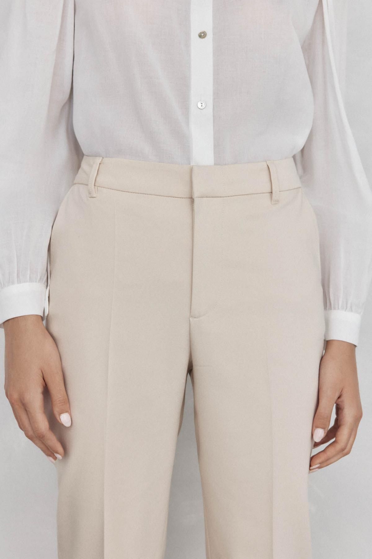 페드로 델 이에로 테크니컬 클래식 스트레이트 팬츠 7602517 BEIGE - 상세 이미지 3