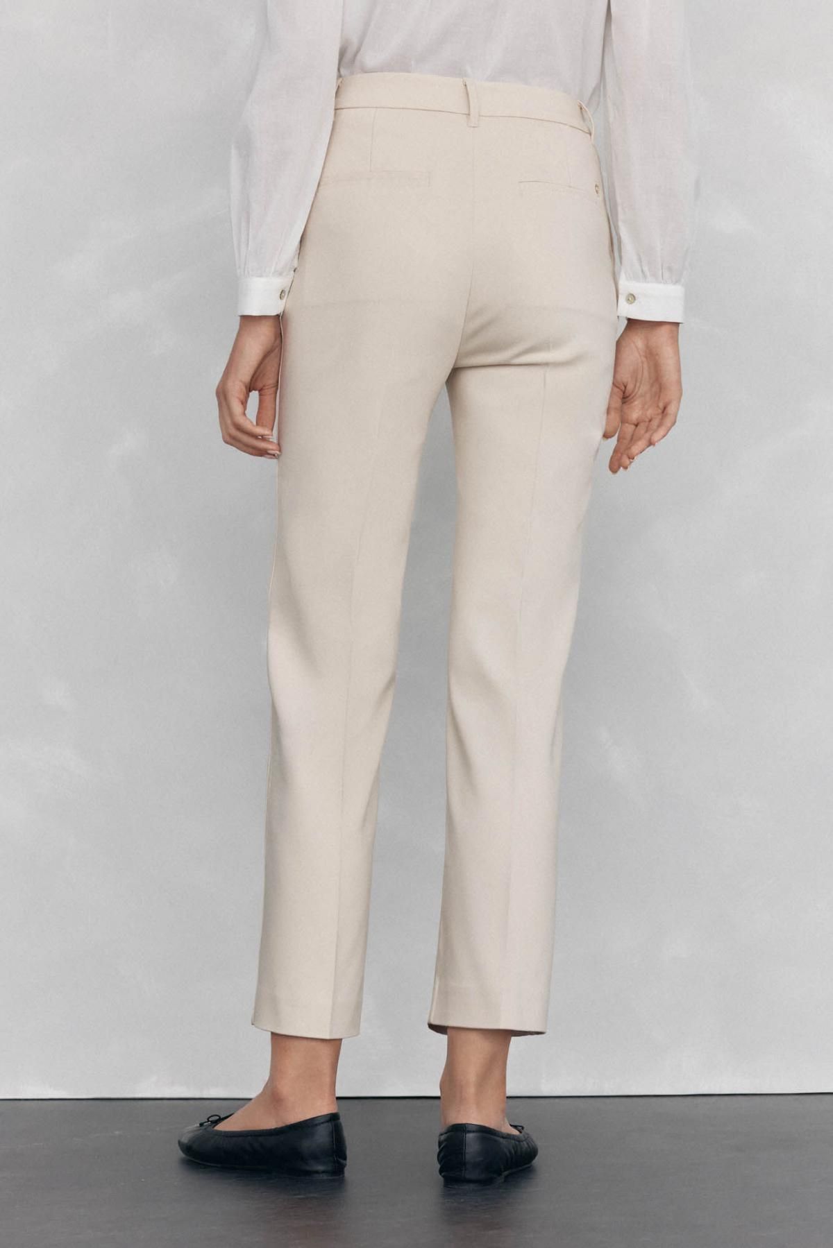 페드로 델 이에로 테크니컬 클래식 스트레이트 팬츠 7602517 BEIGE - 상세 이미지 4
