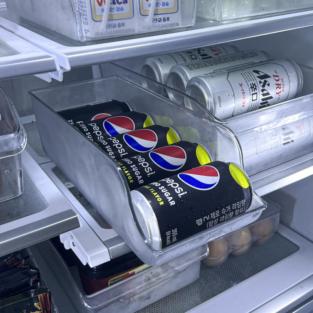 냉장고 음료 디스펜서 캔 음료수 맥주 트레이 - 상품 이미지