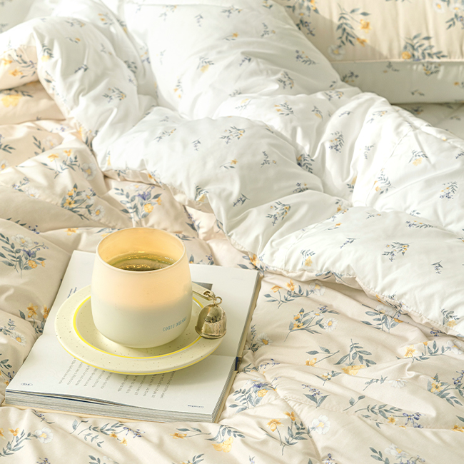 세사온라인 알러지케어 먼지없는 사계절 차렵이불패드 풀세트 블리비, SS(슈퍼싱글)