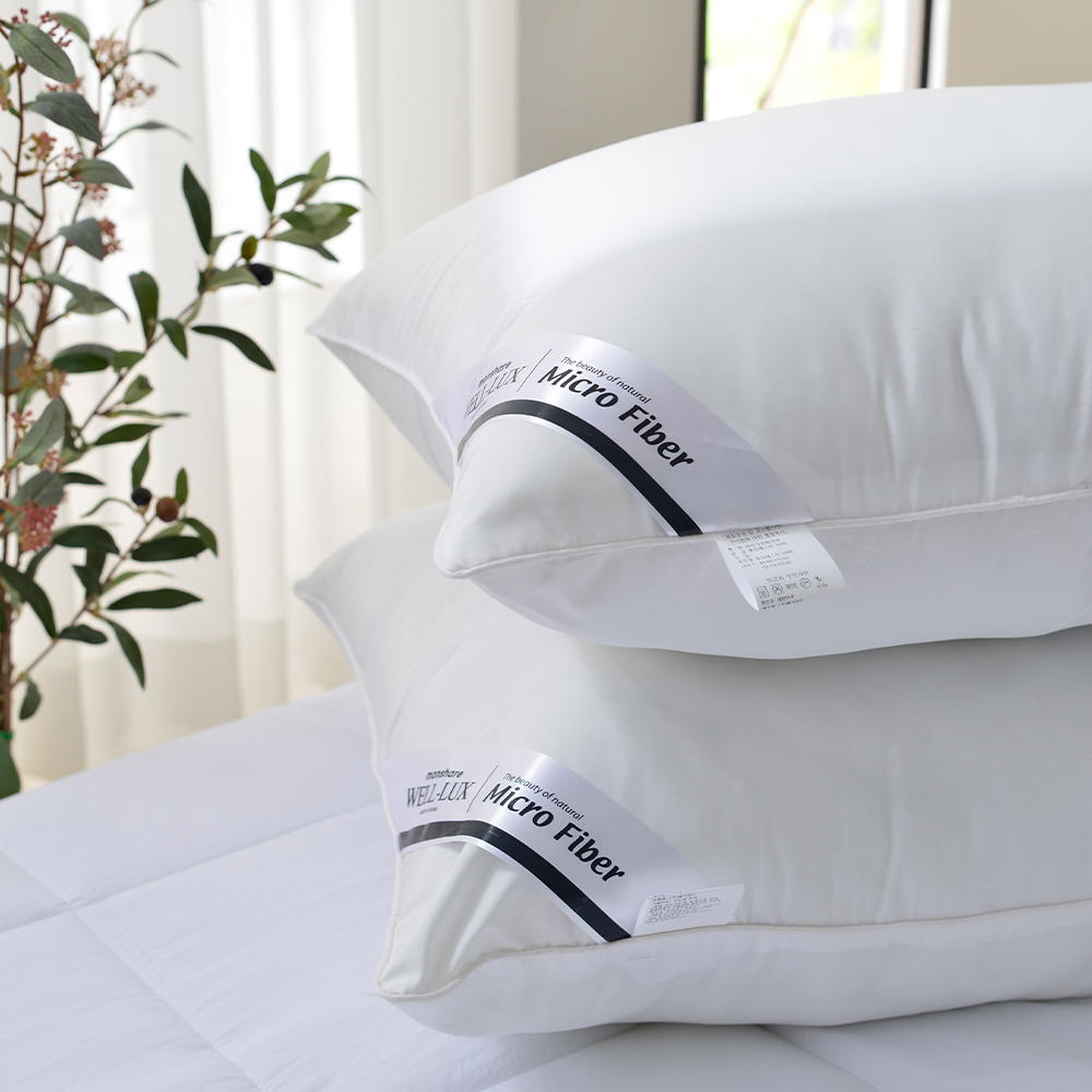 사라하우스 국내생산 워셔블 마이크로화이바 경추베개솜
