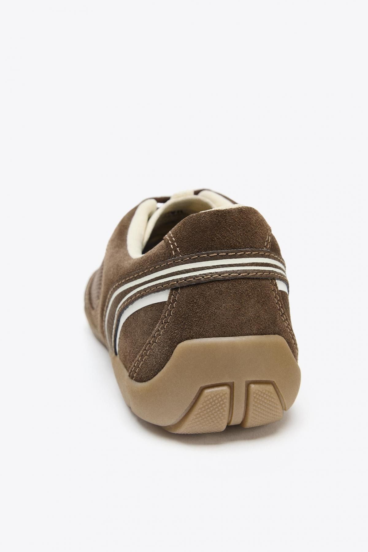 자라 테크니컬 멀티컬러 러닝 스니커즈 5011/610 BROWN - 상세 이미지 5