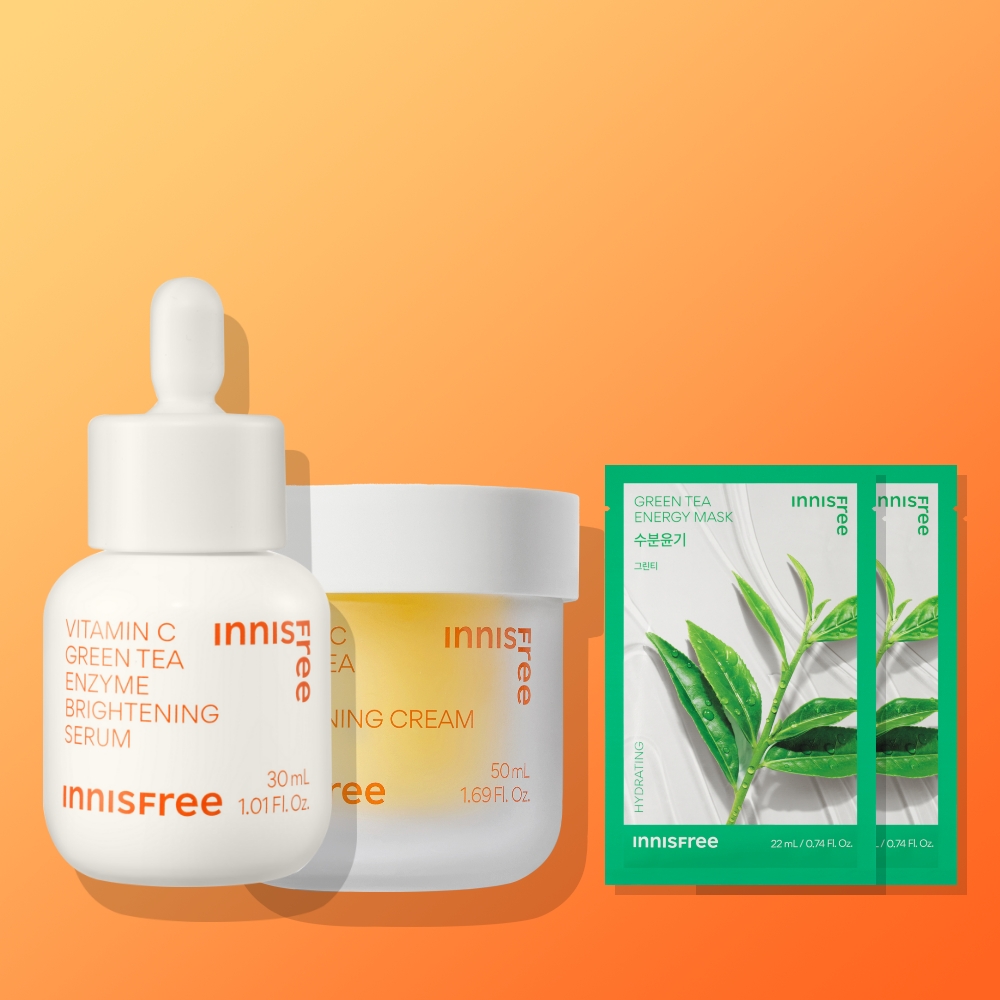 이니스프리 비타민C 2종세트 비타민C 캡슐 수분크림 50mL + 비타민C 캡슐 세럼 30mL - 상품 이미지