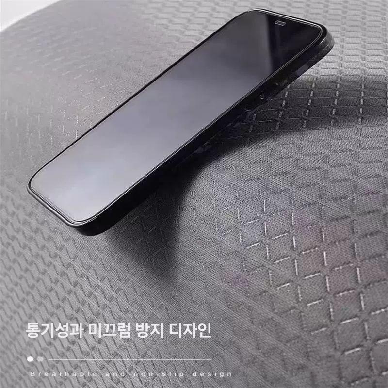 컴퓨터 의자 매트 장판 미끄럼 밑 깔개 아치 미끄럼방지 동물달리기-아치형 크리스탈 벨벳 100x160cm - 상세 이미지 3