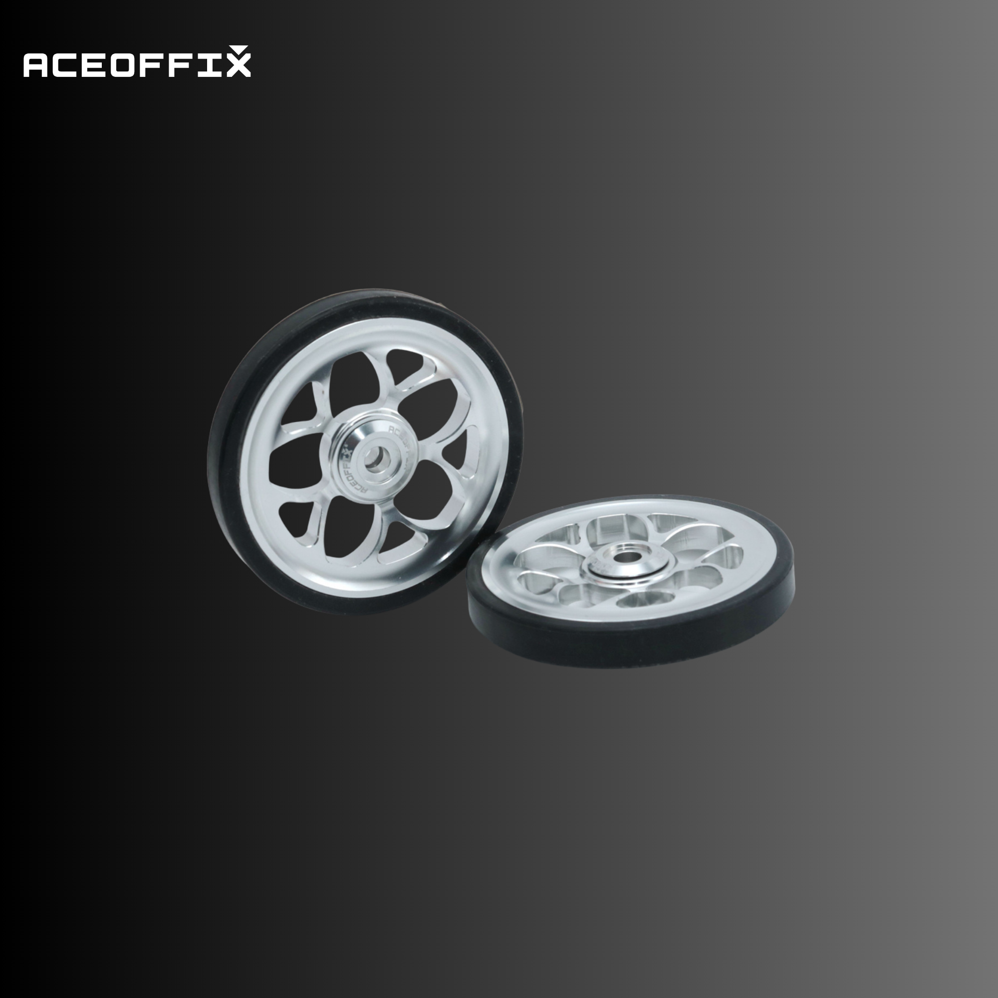 에이스오픽스 브롬톤 70mm 이지휠 꽃잎 CNC 트라이폴드 알루미늄 경량화 튜닝 - 상세 이미지 3