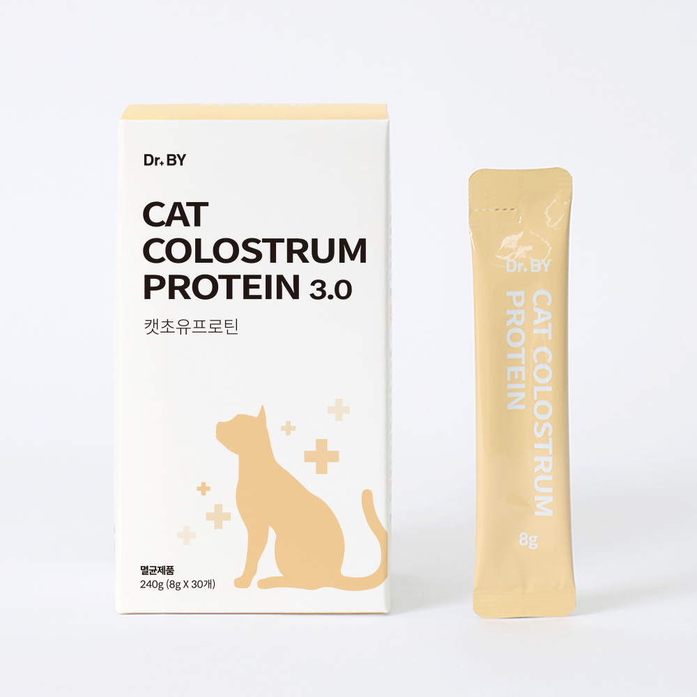 닥터바이 캣초유프로틴 고양이 단백질 근력개선 면역력 영양제 30포, 1개 - 상세 이미지 5