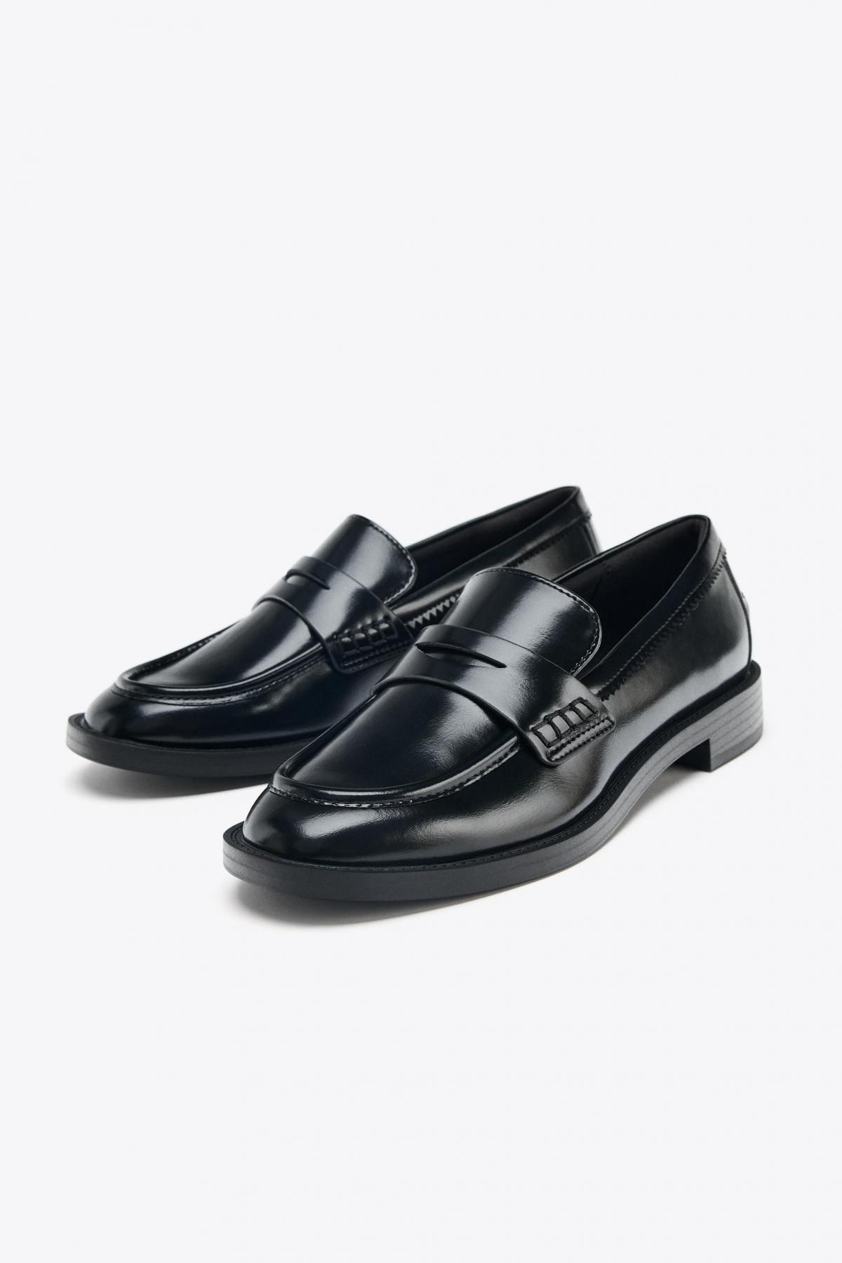 자라 베이직 블랙 로퍼 3521/610 BLACK - 상세 이미지 2