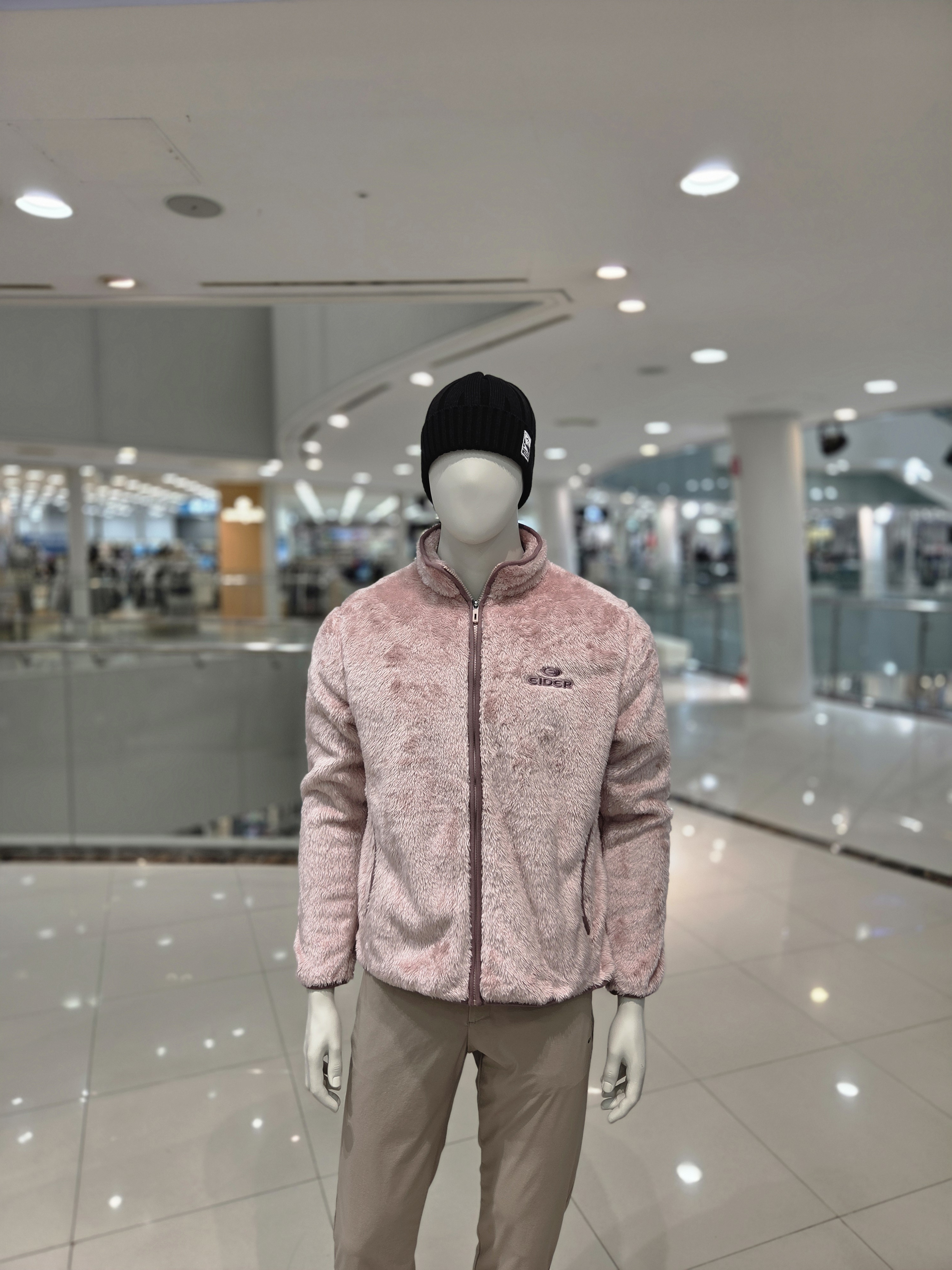 아이더 뽀글이 남녀공용 플리스자켓 UW25181 틸, S - 상세 이미지 4