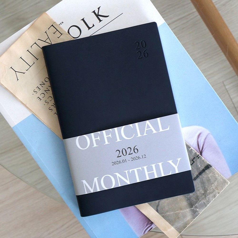 26년 다이어리 먼슬리 B6 직장인 업무노트 업무용 수첩 2026년 월간 교무수첩 상세 이미지 6