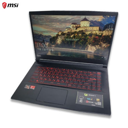 [중고]MSI i7 8TH RAM 16GB GTX 1050Ti 1.5TB 15.6인치 노트북