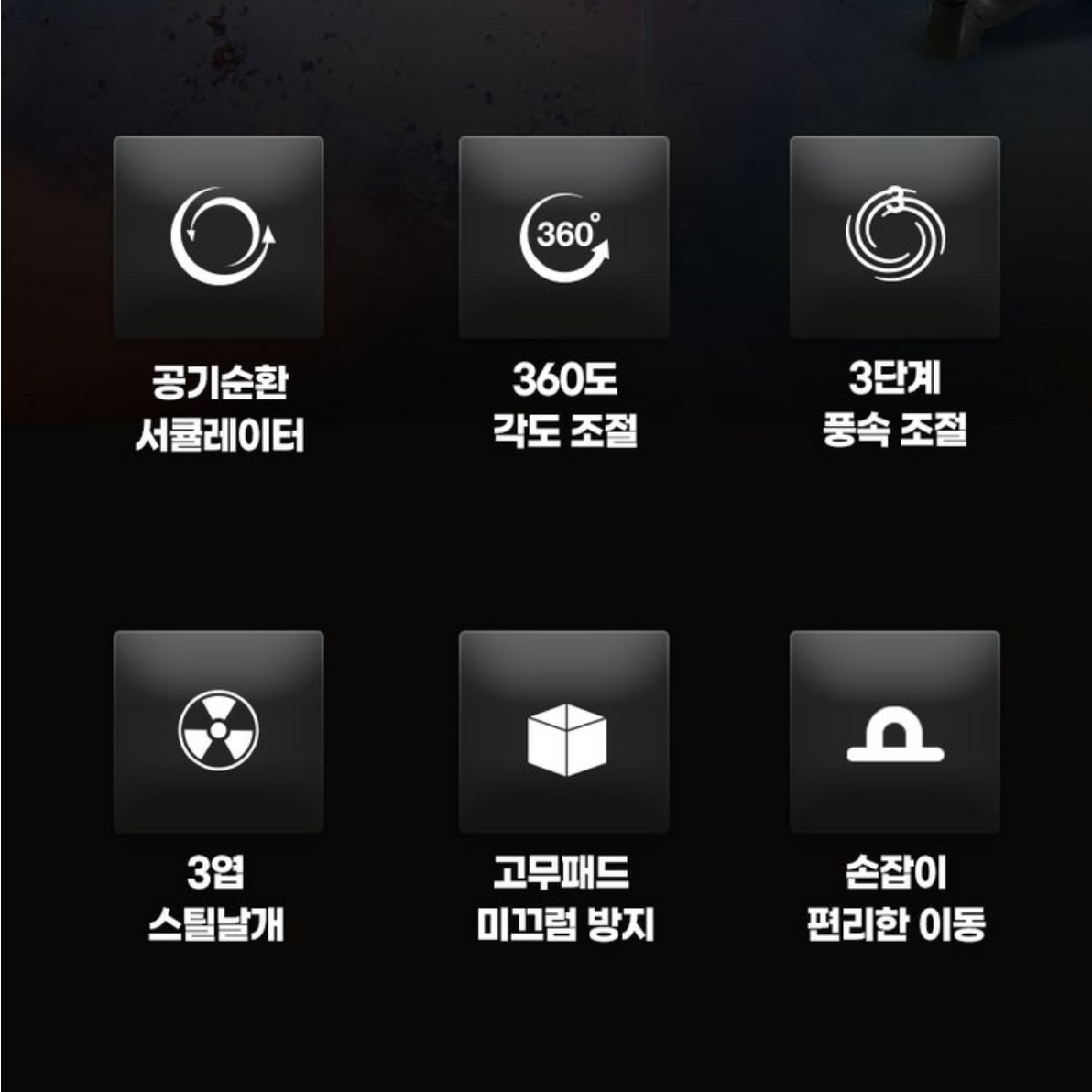 업소용 써큘레이터 공장 선풍기 공장용 선풍기 매장 매장용 영업용 선풍기 - 상세 이미지 4